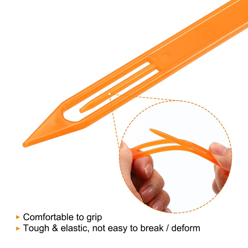 PATIKIL 165 x 16 x 4mm 6# 10pcs Plastic Fishing
