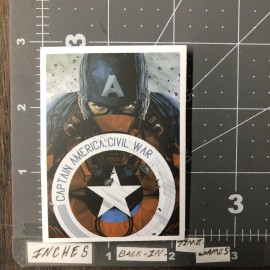 Captain America Civil War Adult Humor Skateboard Laptop Guitar Sticker B14M