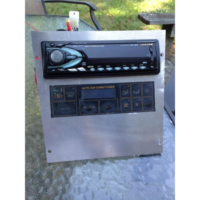 Motocam360 Mitsubishi Starion Dodge Chrysler Conquest Radio Panel Gauges Bezel-