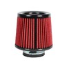 Red 3" 76 mm Cold Air Intake Cone Replacement Dry
