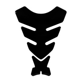 BIKE-label Tank Pad 3D Motorcycle Compatible with Kawasaki in Black X500954VA