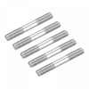 sourcing map Double Ended Stud Screws (M5 Thread 40mm Length)