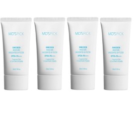 MD's Pick Unscented Moisture Sunscreen 50mlx4 Total 200ml SPF50+PA++++ For all skin types Unscented and colorless / 엠디스픽 무향자차 수분 선크림 50mlx4 총200ml SPF50+PA++++ 모든피부용 무향무색