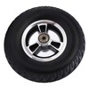 Wheelchair Wheel Replacement Solid PU Reinforced Aluminum Alloy Hub Walker