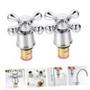 Operitacx Pack of 2 Tap Handle Tap Rotary Knob Tap