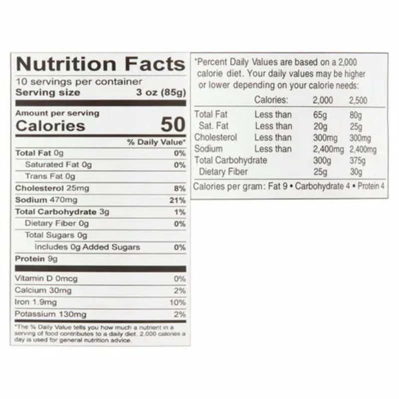 LaMonica Fine Foods Scungilli (Sliced Conch), 29 oz – Wild