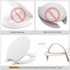 Universal Urine Deflector for Toilet Seat,Toilet Splash Guard Prevents Kids