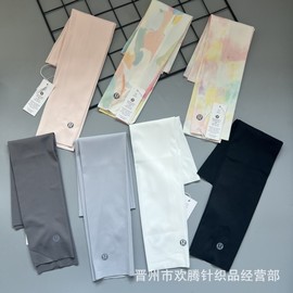 New Lulu La Free Unisex Summer Sun Protection Ice Sleeves for Outdoor Sports Lotus Color 5ea