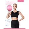 DRUNA 400g Pink PVC Rhythmic Exercise Ball 19cm