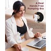 Momcozy Pumping Bra Hands Free, Upgraded Breast Pump Bra with