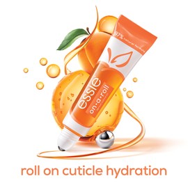 essie Nail Care, Apricot Cuticle Oil and Nail Treatment, 8-Free Vegan, On A Roll, 0.46 fl oz