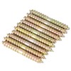Dowel Screws Double Ended 6mm x 50mm, Furniture Connector Double