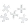 Connex COX792004 Plastic Tile Crosses, White, 2.5 mm Set of