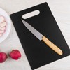 Yarebest Rectangular Chopping Board, Kitchen Plastic Cutting Board, Set of