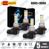 Bricologht 9006 9005 LED Headlight KIT Combo Bulbs High Low