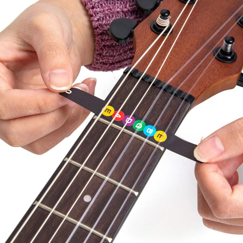 Guitar Fretboard Stickers, Guitar Sticker Notes for Learning Acoustic and
