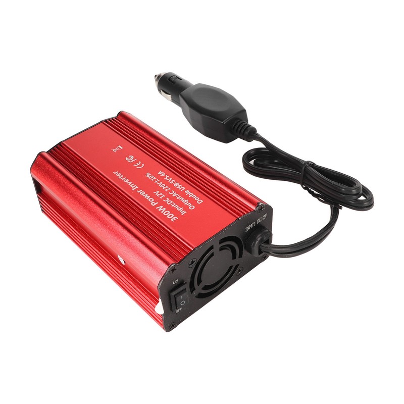 300W Car Power Inverter DC12V to 220V Portable Car Converter