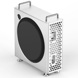 Aluminum Chassis Stand for 2024 Mac mini M4/M4 Pro - Mac mini M4 Case - Optimized Heat Dissipation - Accessories for Mini M4 - Mac mini M4 Mount - Mac mini M4 Holder