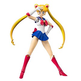 BANDAI Spirits S.H. Figuarts Sailor Moon Sailor Moon Animation Color Edition (Resale Version), Approx. 5.5 inches (140 mm), PVC & ABS, Pre-Painted Action Figure