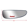 Replacement Passenger Right Lower Mirror Glasses With Heated And Plate