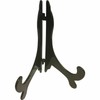 Black Plastic Folding Plate Stand – Medium Display Easel for