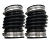 2 Piece Air Intake Hose with Clamps Compatible with Avalon