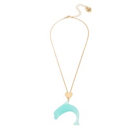 Betsey Johnson Dolphin Pendant Necklace