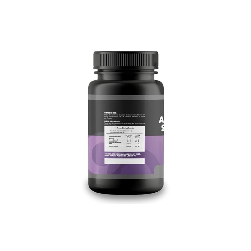 Albahaca Sagrada | Suplemento Alimenticio de Origen Natural | Apoyo