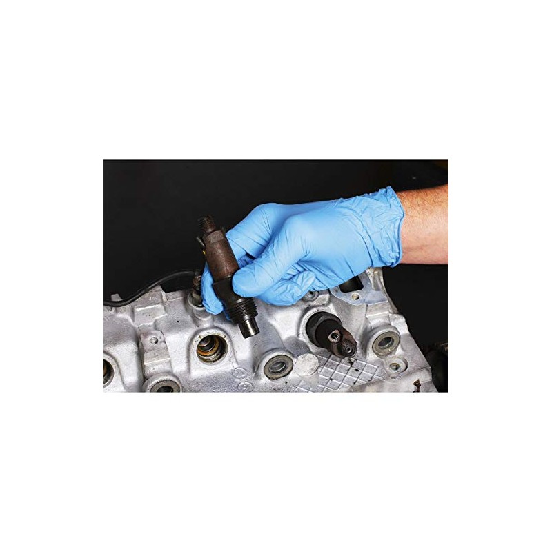 Sealey SSP55L Premium Powder Free Disposable Nitrile Gloves Large Pack