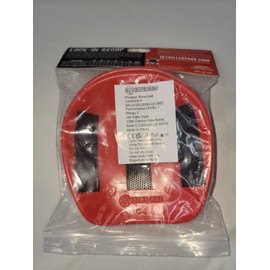 187 Killer Pads Pro Lock In Recaps Size C2 (SM-XL) RED Brand NEW
