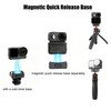 Cold Shoe Mount With Magnetic Quick Release for DJI Osmo