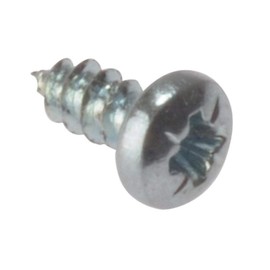 ForgeFix Self Tapping Screws Pan Head | 1/2" x 4 | Zinc Plated | Box 200