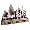 SiL Interiors Reindeer Mountains Nordic Scandinavian Merry Christmas Ornament Decoration