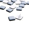 15/16" Square Adhesive Furniture Sliders for Carpet-Furnigear Heavy Duty PTFE