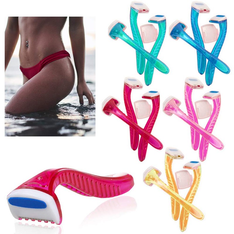 6 Pack Womens Bikini Line Razors Shave Brazilian Hair Shaver