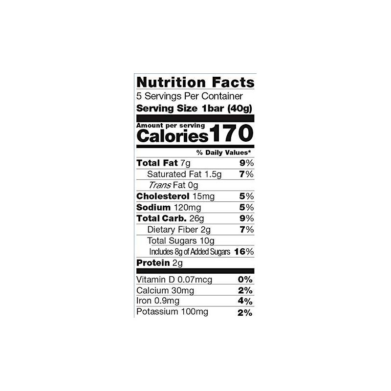 Pamela's Oat Blueberry Lemon Whenever Bars, 5 ct