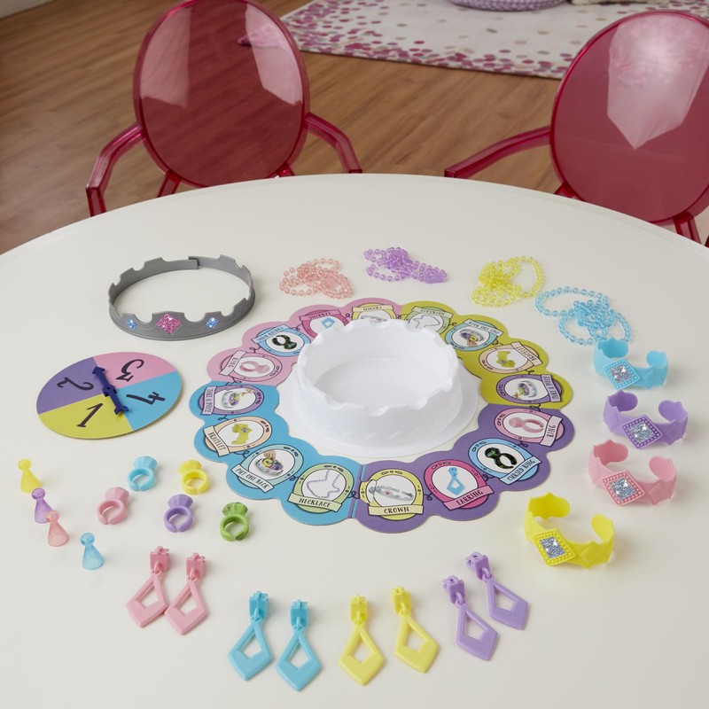 Pretty Pretty Princess Board Game, Classic Jewelry Dress-Up Games for