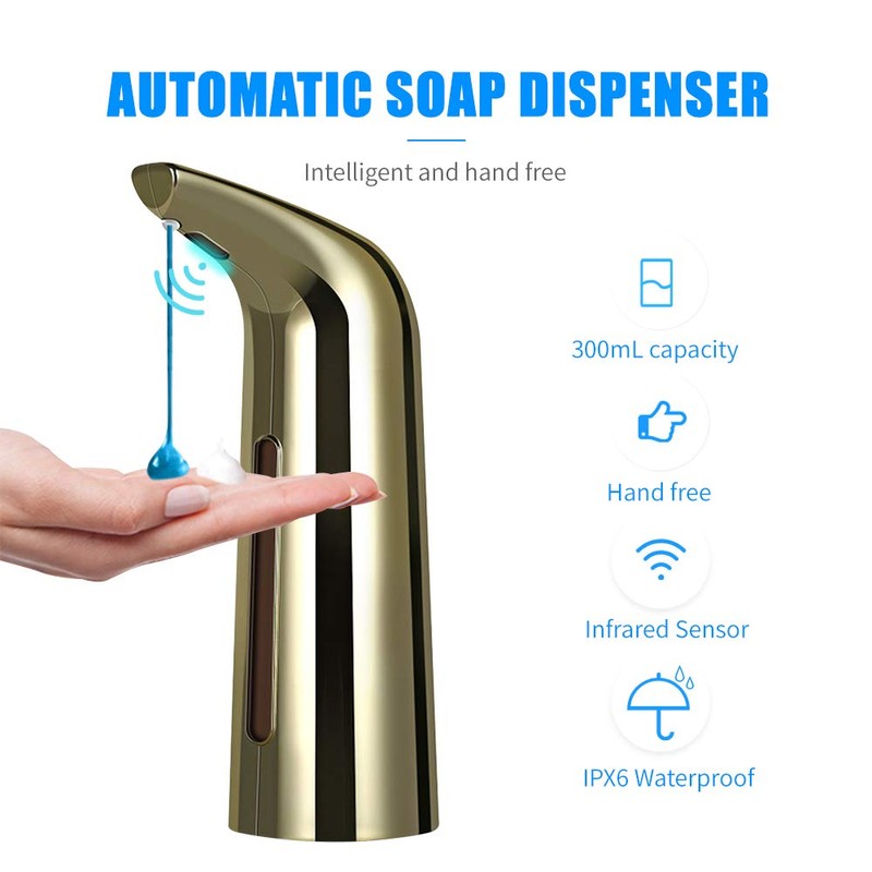 YaSao 400mL Automatic Soap Dispenser Infrared Hand-Free Touchless Soap Dispenser