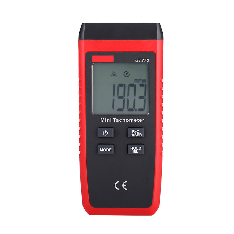 UT373 Mini Noncontact Digital LCD Tachometer Laser RPM Tach Speed