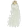 NBK TU90-W Tassel White Approx. 3.5 inches (9 cm), 2