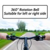 Paliston - Timbre de bicicleta para bicicleta, sonido nítido para