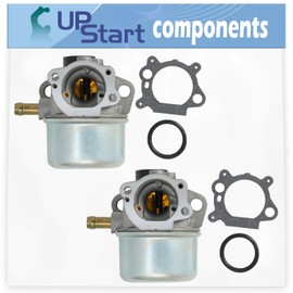 UpStart Components 2-Pack 799868 Carburetor Replacement for Craftsman 917376430 Lawn Mower - Compatible with 498170 Carburetor