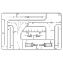 Mini Art MiniArt 35611 1:35 WW2 Italy Traffic Signs, Faithful Replica, Model Building, Plastic Kit, Crafts, Hobby, Gluing, Model Kit, Assembly, Unpainted