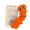 Handmade Emotional Support Worry Worm, Crochet Worry Worm Inspirational Cares,