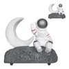 Wireless Bluetooth Speaker with LED Light Astronaut and Moon Shape