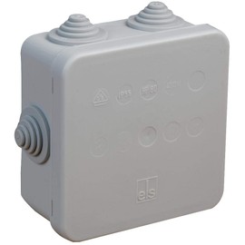 IP54 JUNCTION BOX 85X85X42MM Enclosures & 19" Cabinet Racks Enclosures