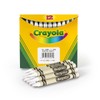 Crayola Crayons, White, Single Color Crayon Refill, 12 Count Bulk