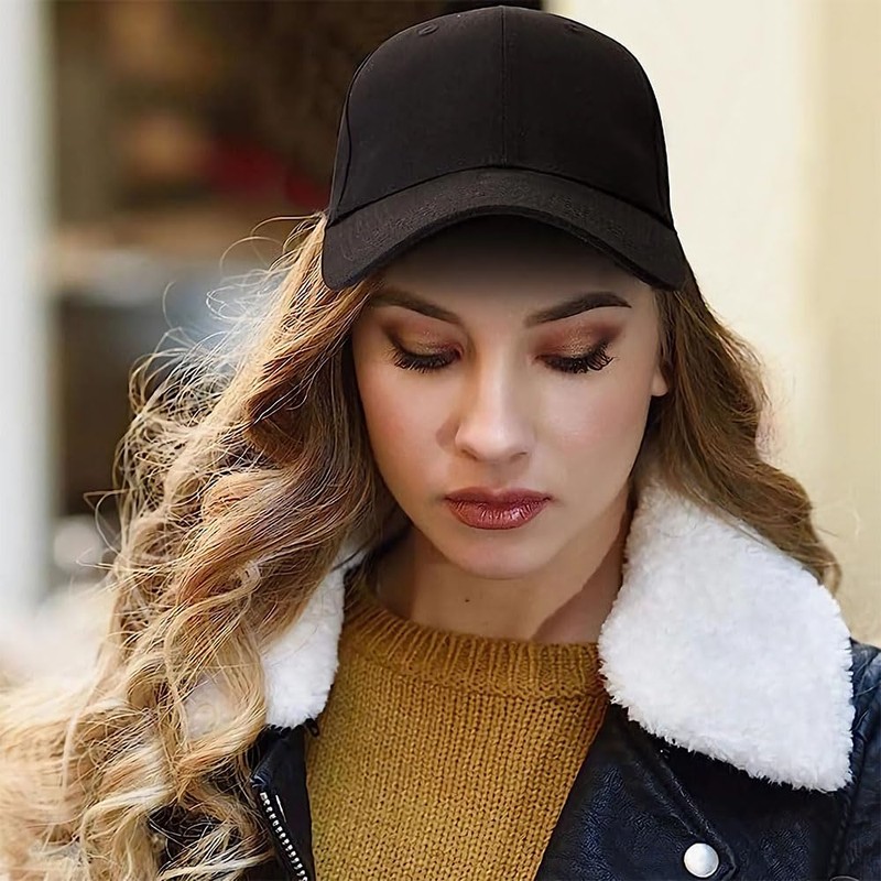 Ritte Peaked Cap, Adjustable Baseball Cap, Plain Baseball Cap, Unisex