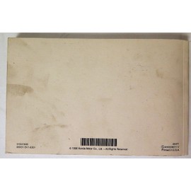 1997 Honda Accord Sedan Owner's Manual Original 4 Door