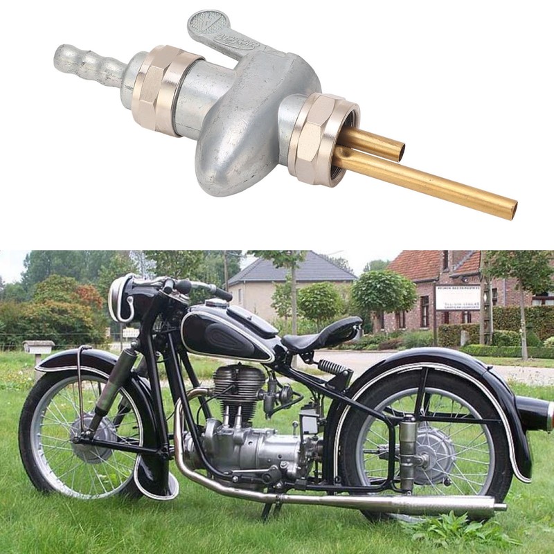 Motorcycle Fuel Valve Petcock Control Switch Metal Replacement for R25/3